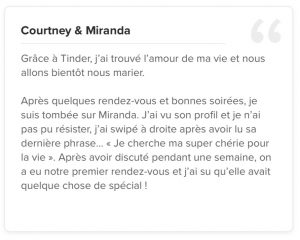 Review de Tinder Courtney y Miranda