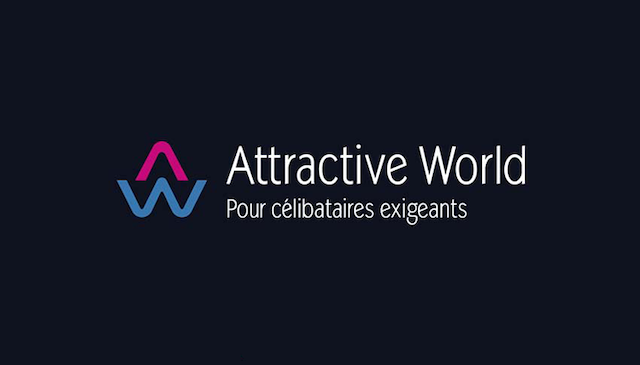 Atractivo logotipo del mundo